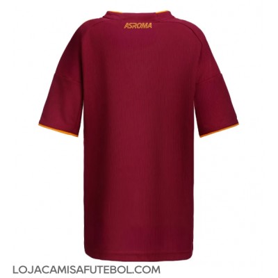 Camisa de Futebol AS Roma Equipamento Principal Mulheres 2025-26 Manga Curta Camisa de Futebol AS Roma Equipamento Principal Mulheres 2025-26 Manga Curta